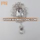 Wholesale fashionable crystal rhinestone brooches women christmas